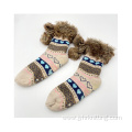 Indoor Warm Fuzzy Home Lounge Slipper Socks